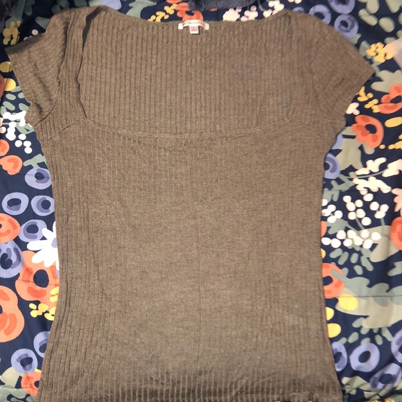 Reformation gray Ribbed Top - Picture 6 of 7